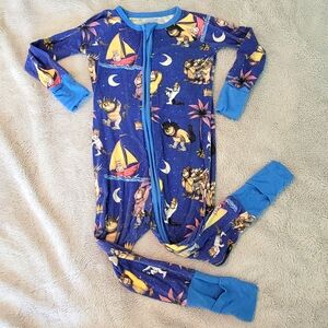 Little Sleepies Where the Wild Things Are Zippie 12 to 18 Months